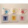 Hand-painted china mini-mug  